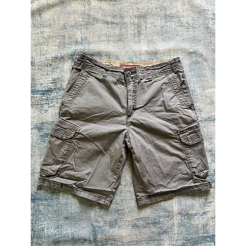 Unionbay Gray Cargo Shorts Men's 34